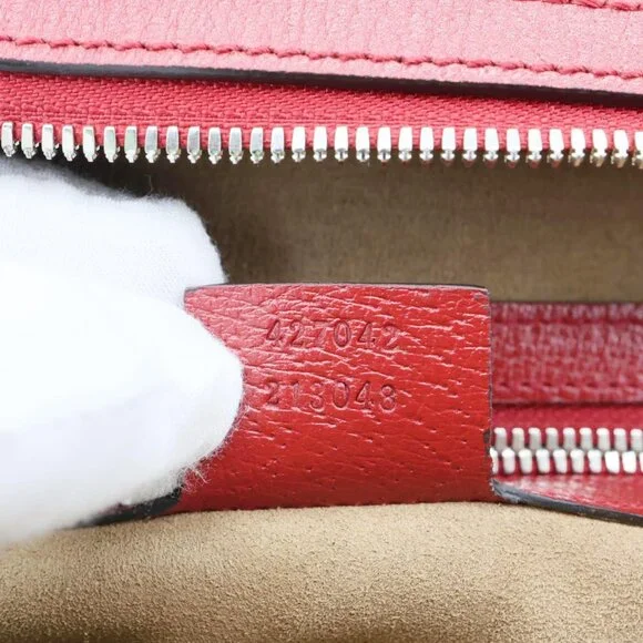 Gucci  Tian Animal Print GG Canvas Backpack Beige 427042 - Picture 13 of 13